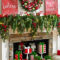 Inspiring Rustic Christmas Fireplace Ideas To Makes Your Home Warmer 10