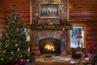 Inspiring Rustic Christmas Fireplace Ideas To Makes Your Home Warmer 14