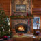 Inspiring Rustic Christmas Fireplace Ideas To Makes Your Home Warmer 14