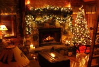 Inspiring Rustic Christmas Fireplace Ideas To Makes Your Home Warmer 15