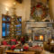 Inspiring Rustic Christmas Fireplace Ideas To Makes Your Home Warmer 18
