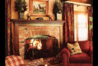 Inspiring Rustic Christmas Fireplace Ideas To Makes Your Home Warmer 19