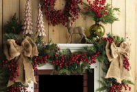 Inspiring Rustic Christmas Fireplace Ideas To Makes Your Home Warmer 21