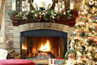 Inspiring Rustic Christmas Fireplace Ideas To Makes Your Home Warmer 28