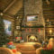 Inspiring Rustic Christmas Fireplace Ideas To Makes Your Home Warmer 30