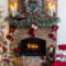Inspiring Rustic Christmas Fireplace Ideas To Makes Your Home Warmer 32