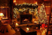 Inspiring Rustic Christmas Fireplace Ideas To Makes Your Home Warmer 44