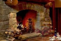 Inspiring Rustic Christmas Fireplace Ideas To Makes Your Home Warmer 47