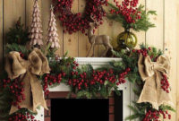 Inspiring Rustic Christmas Fireplace Ideas To Makes Your Home Warmer 61