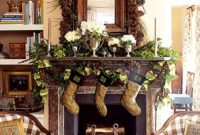 Inspiring Rustic Christmas Fireplace Ideas To Makes Your Home Warmer 67