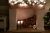 Inspiring Rustic Christmas Fireplace Ideas To Makes Your Home Warmer 68