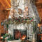 Inspiring Rustic Christmas Fireplace Ideas To Makes Your Home Warmer 69