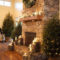 Inspiring Rustic Christmas Fireplace Ideas To Makes Your Home Warmer 72