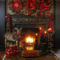 Inspiring Rustic Christmas Fireplace Ideas To Makes Your Home Warmer 73