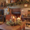 Inspiring Rustic Christmas Fireplace Ideas To Makes Your Home Warmer 81