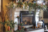 Inspiring Rustic Christmas Fireplace Ideas To Makes Your Home Warmer 88