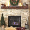 Inspiring Rustic Christmas Fireplace Ideas To Makes Your Home Warmer 90