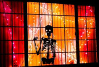 Scary But Creative DIY Halloween Window Decorations Ideas You Should Try 06