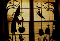 Scary But Creative DIY Halloween Window Decorations Ideas You Should Try 07