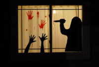 Scary But Creative DIY Halloween Window Decorations Ideas You Should Try 31