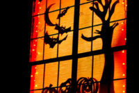 Scary But Creative DIY Halloween Window Decorations Ideas You Should Try 52