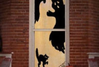 Scary But Creative DIY Halloween Window Decorations Ideas You Should Try 61
