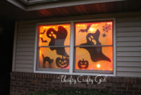 Scary But Creative DIY Halloween Window Decorations Ideas You Should Try 67