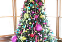 Adorable Pink And Purple Christmas Decoration Ideas 09
