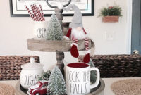 Adorable Rustic Christmas Kitchen Decoration Ideas 37