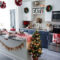 Adorable Rustic Christmas Kitchen Decoration Ideas 51