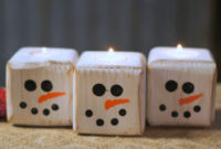 Creative DIY Christmas Candle Holders Ideas To Makes Your Room More Cheerful 05