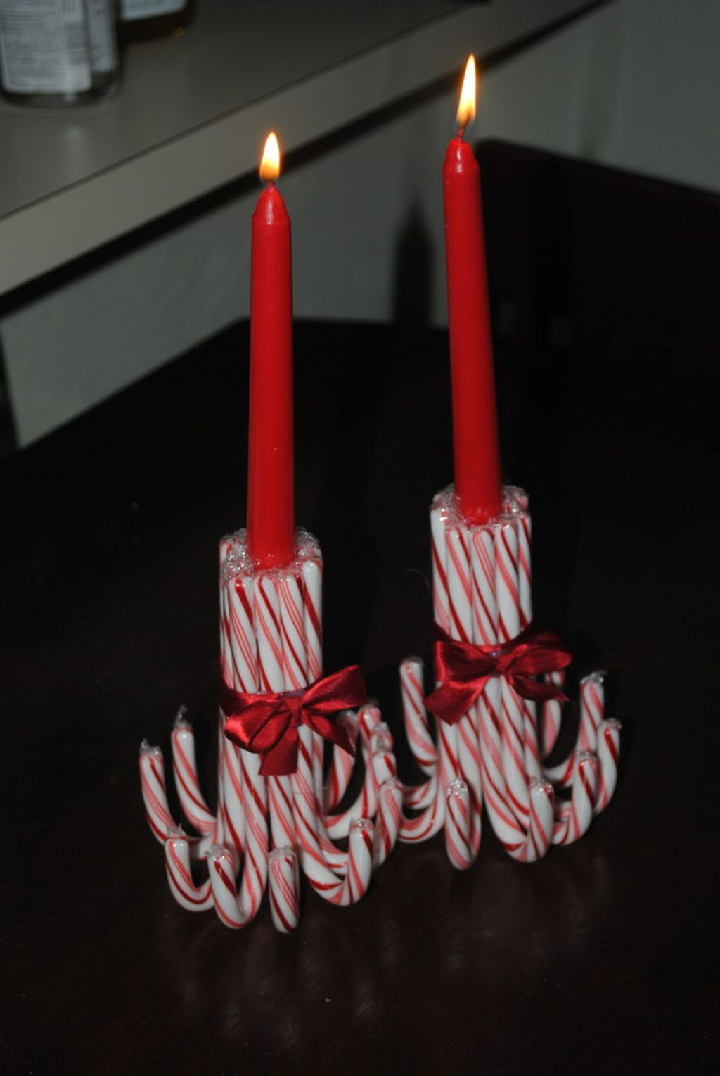 Creative DIY Christmas Candle Holders Ideas To Makes Your Room More Cheerful 18