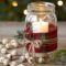 Creative DIY Christmas Candle Holders Ideas To Makes Your Room More Cheerful 22