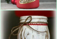 Creative DIY Christmas Candle Holders Ideas To Makes Your Room More Cheerful 52