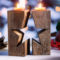 Creative DIY Christmas Candle Holders Ideas To Makes Your Room More Cheerful 70