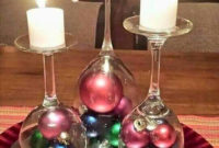 Creative DIY Christmas Candle Holders Ideas To Makes Your Room More Cheerful 78