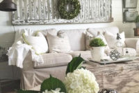 Creative DIY Shabby Chic Decoration Ideas For Your Living Room 55
