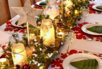Easy And Simple Christmas Table Centerpieces Ideas For Your Dining Room 14