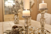 Easy And Simple Christmas Table Centerpieces Ideas For Your Dining Room 19