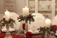 Easy And Simple Christmas Table Centerpieces Ideas For Your Dining Room 21