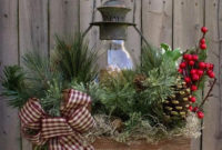 Incredible Rustic Farmhouse Christmas Decoration Ideas 16