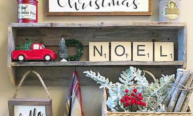 71 Incredible Rustic Farmhouse Christmas Decoration Ideas Homedecorish 2829