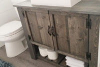 Inspiring Rustic Bathroom Vanity Remodel Ideas 41