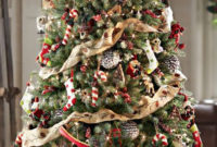 Inspiring Rustic Christmas Tree Decoration Ideas For Cheerful Day 01