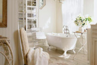 Romantic And Elegant Bathroom Design Ideas With Chandeliers 10