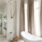 Romantic And Elegant Bathroom Design Ideas With Chandeliers 13