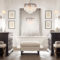 Romantic And Elegant Bathroom Design Ideas With Chandeliers 17