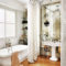 Romantic And Elegant Bathroom Design Ideas With Chandeliers 27