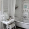 Romantic And Elegant Bathroom Design Ideas With Chandeliers 31
