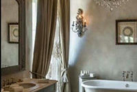 Romantic And Elegant Bathroom Design Ideas With Chandeliers 37